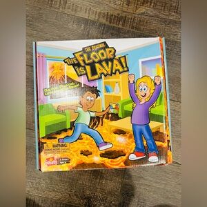 The Floor Is Lava! Original Game by Goliath | Complete Family Party Game Ages 5+